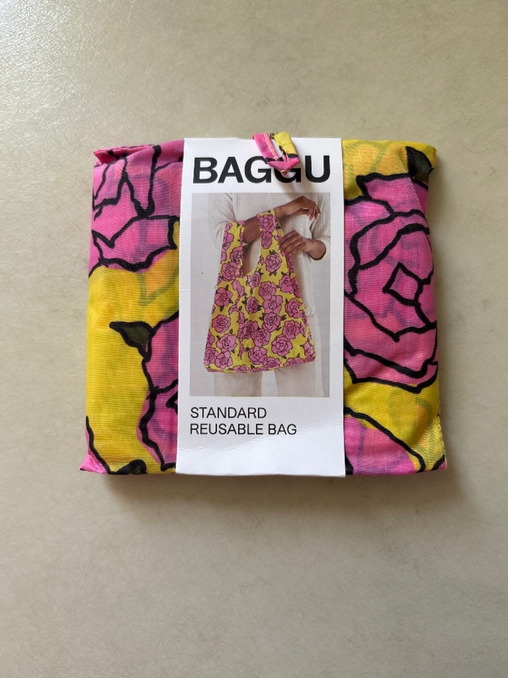 RARE BAGGU STANDARD ROSE NWT